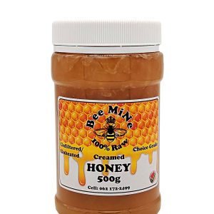 honey raw/creamed 500g
