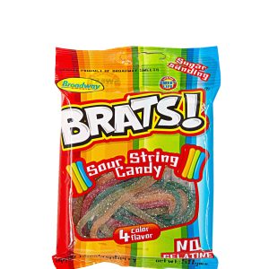 Brats Sour String Candy 50g
