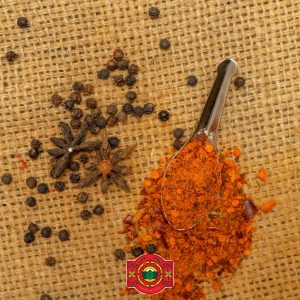 orange pepper powder