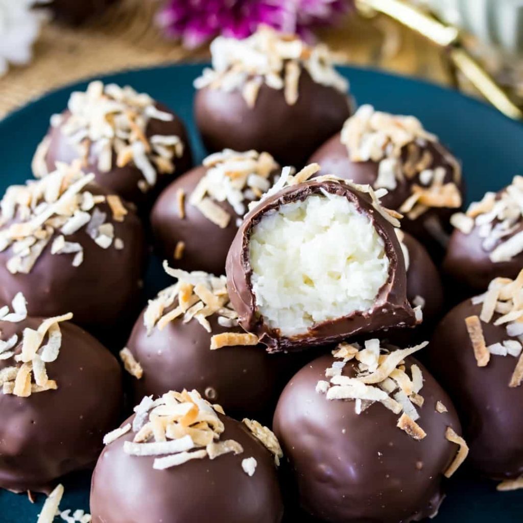 coconut cream truffles ig